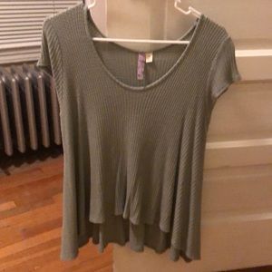 Francesca’s Green thermal t